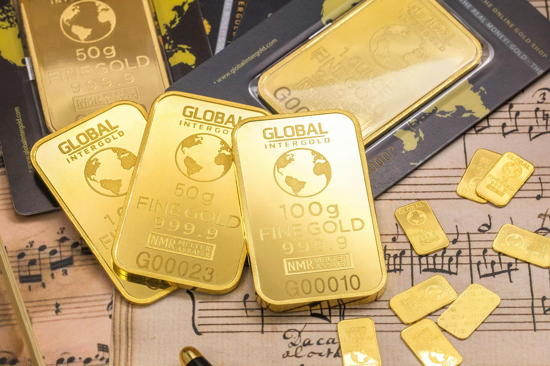 Gold bars | Source: Pexels