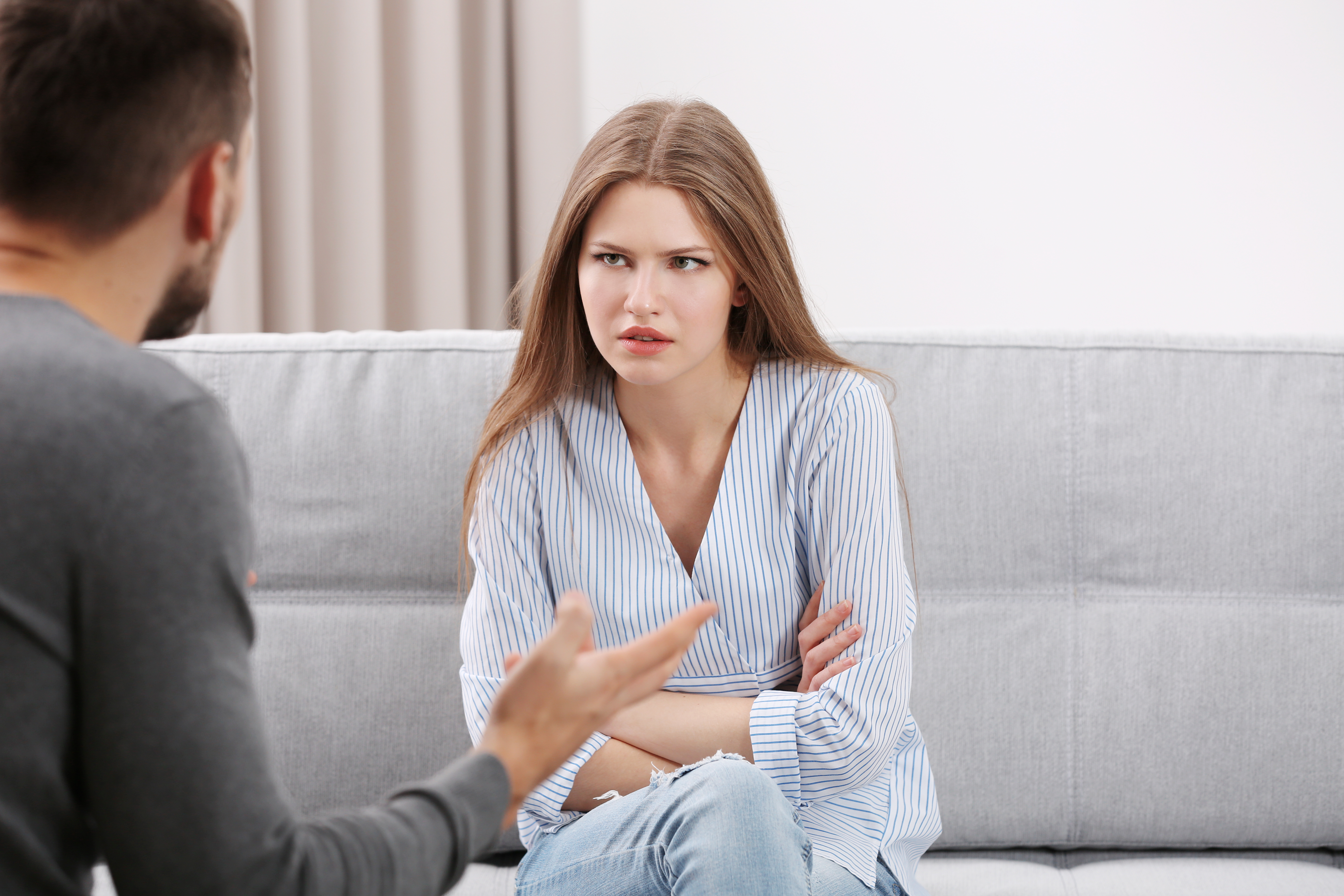 A couple arguing | Source: Shutterstock