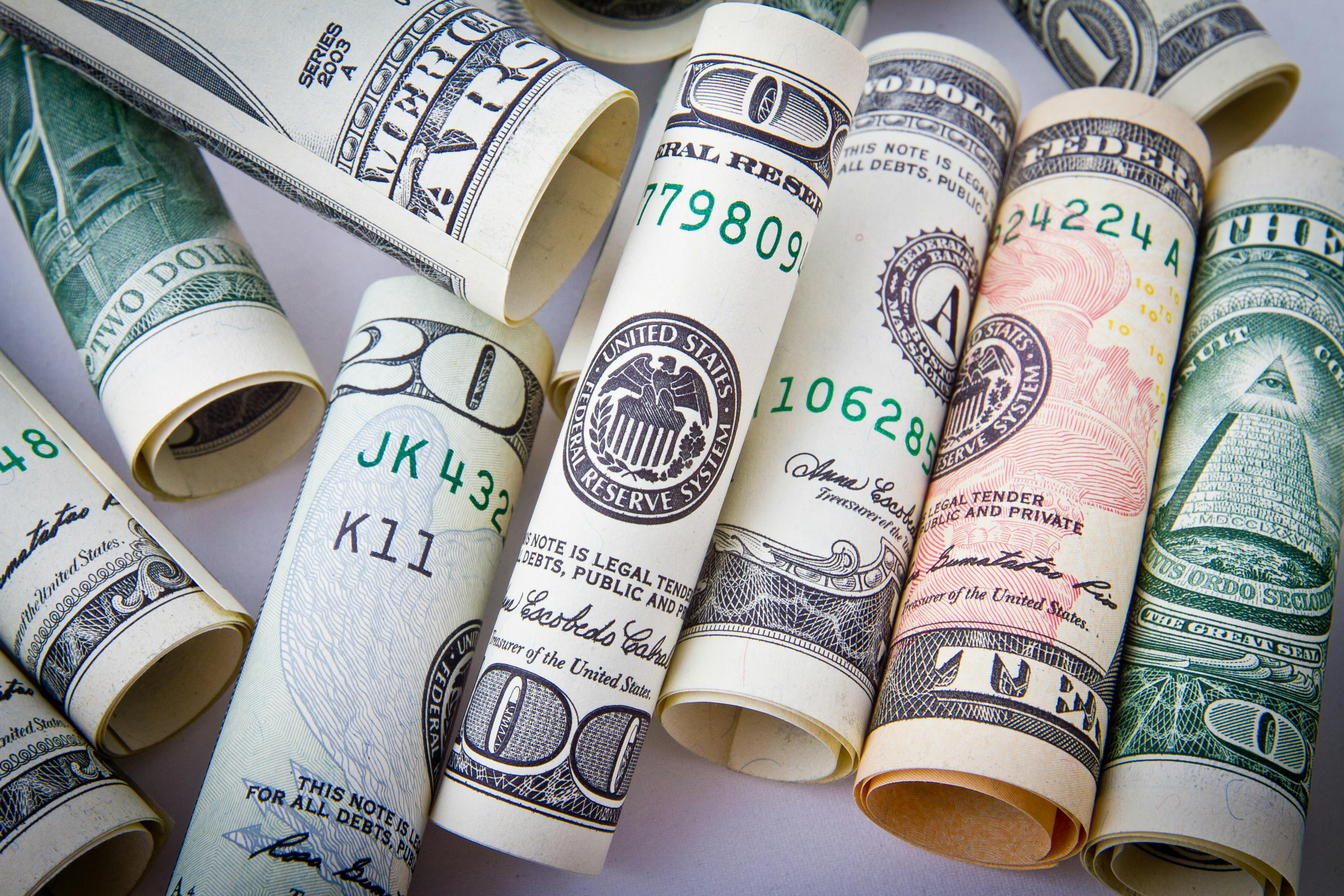 Dollar bills | Source: Pexels