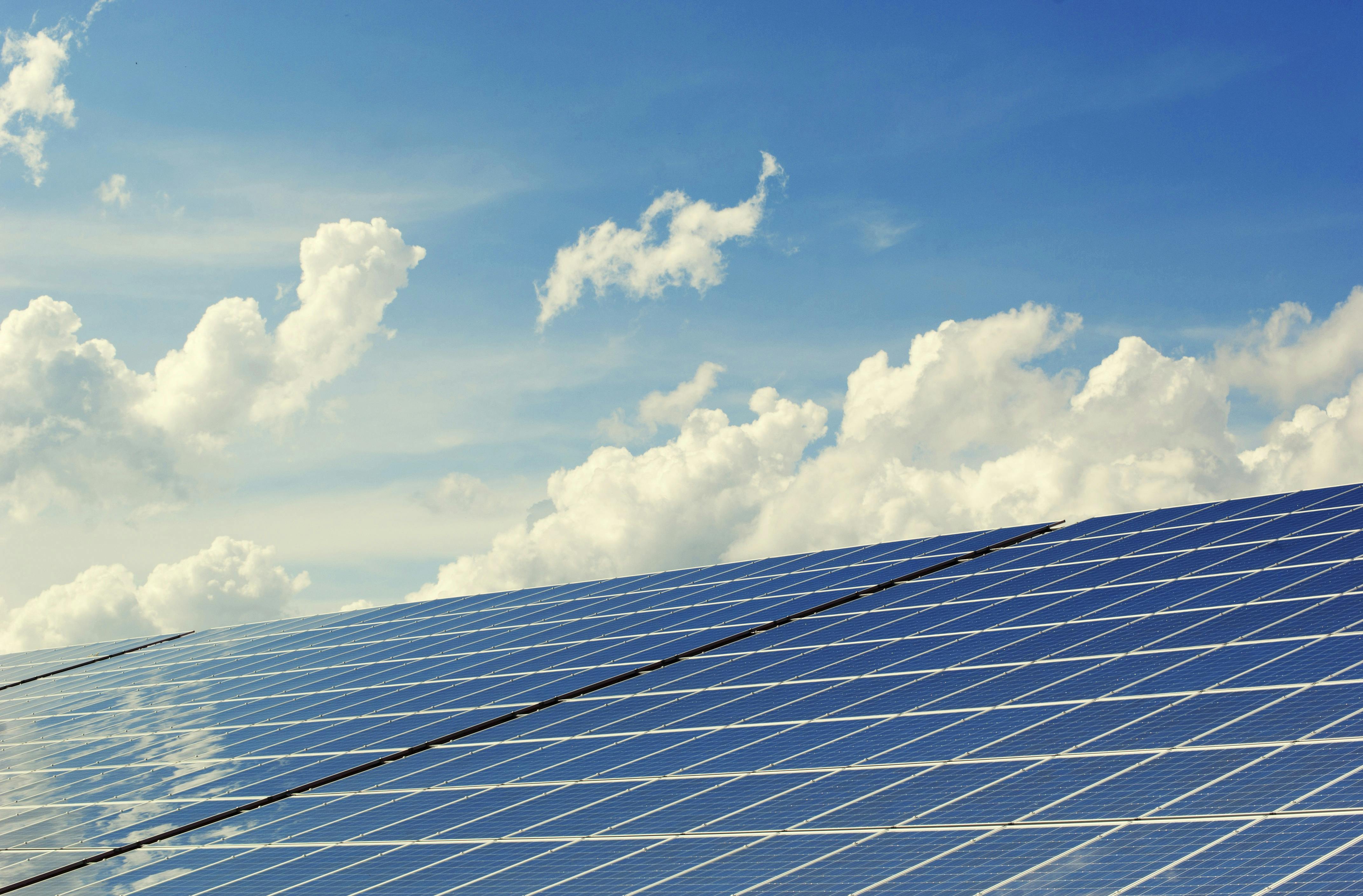 Blue Solar Panel | Source: Pexels