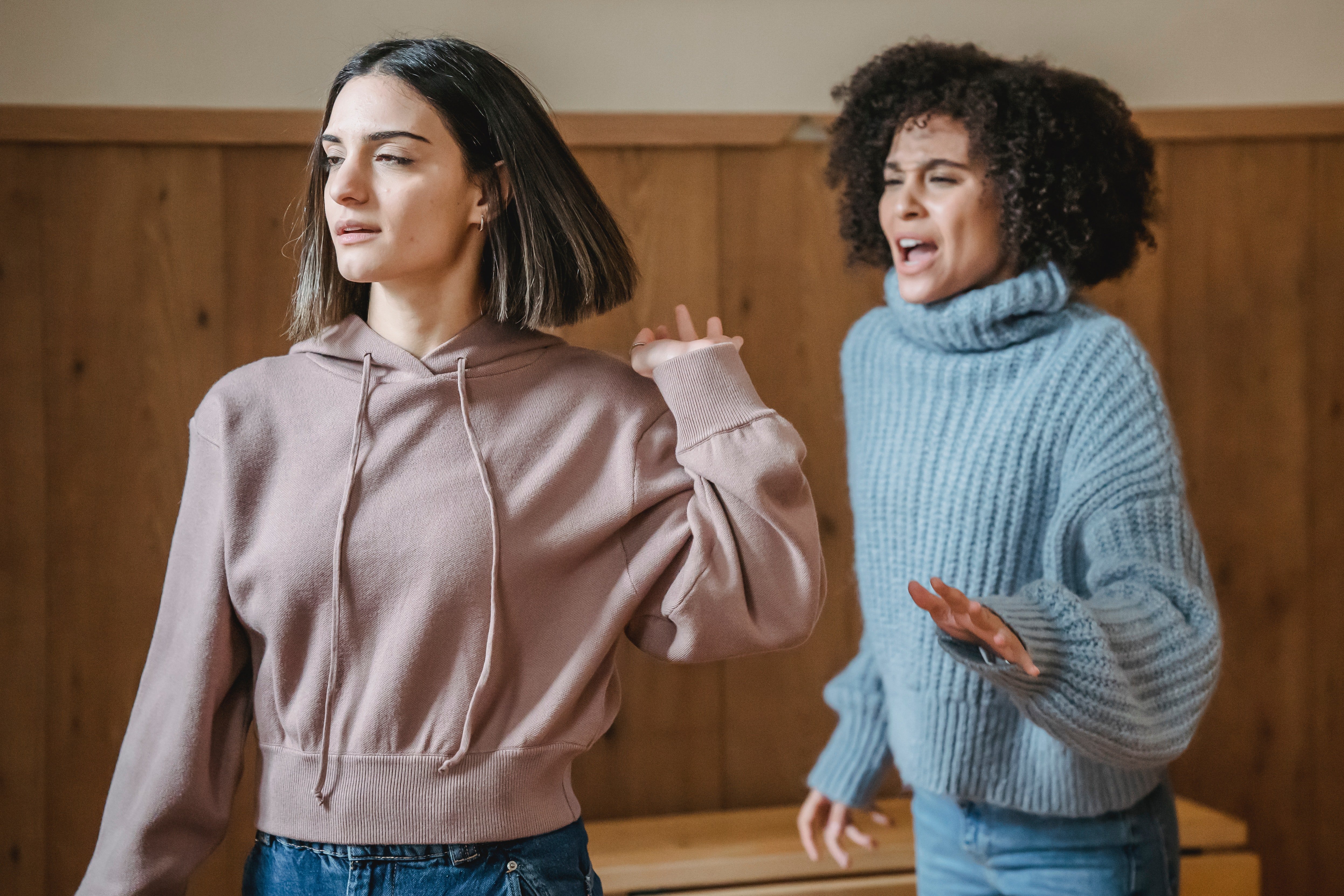 The encounter led to a heated exchange between the two women. | Source: Pexels